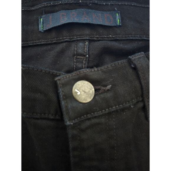 J Brand Jett Jeans Size 27 Black High Rise Skinny Pencil Leg Stretch Denim - Picture 3 of 4